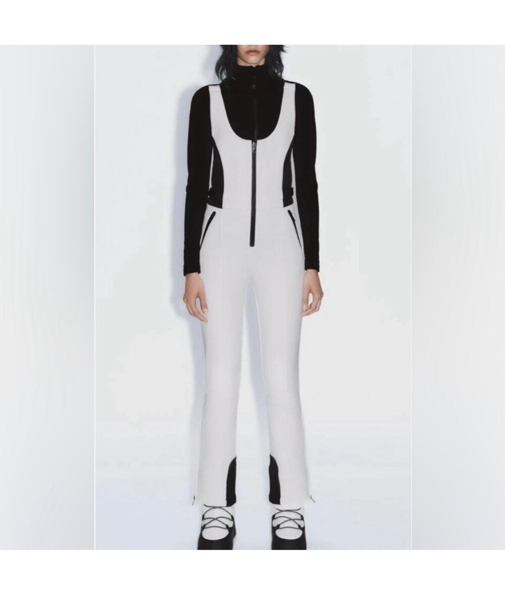 Zara Ski The Slim Salopette Ski Bib Overalls Women's Size XL Snow Pants RECCO